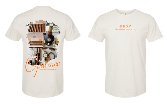 OPULENCE CIGAR AND ACCESSORIES T-SHIRT SHORT SLEEVE