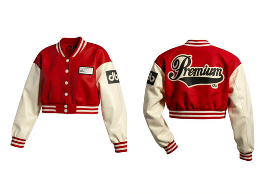 Female Varsity Crop Jacket