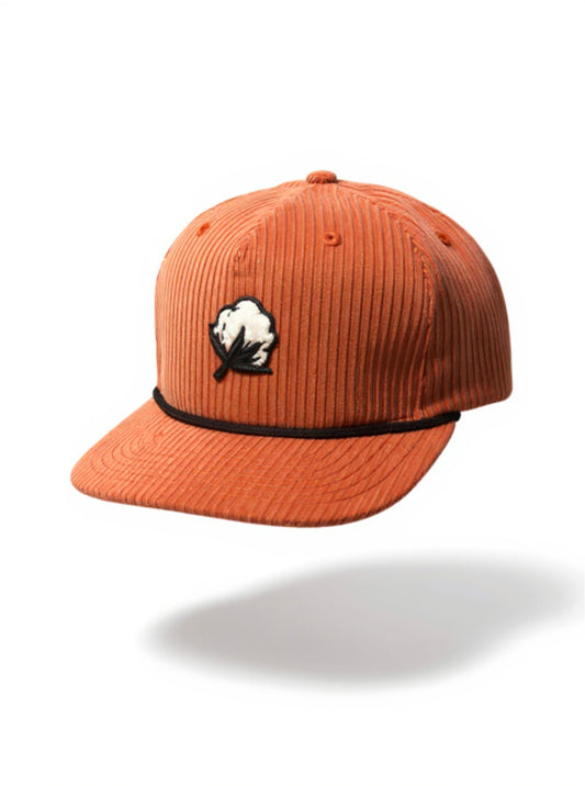 Rose Corduroy Snapback